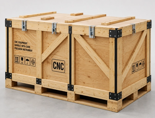 CNC Wood Packaging Box