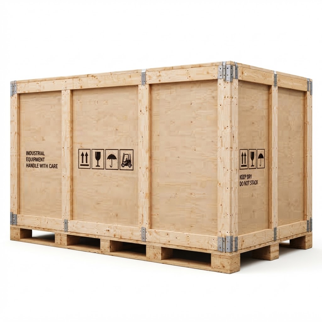 Industrial Wooden Packaging Box Manufacturers in India - Kapnil Industries
